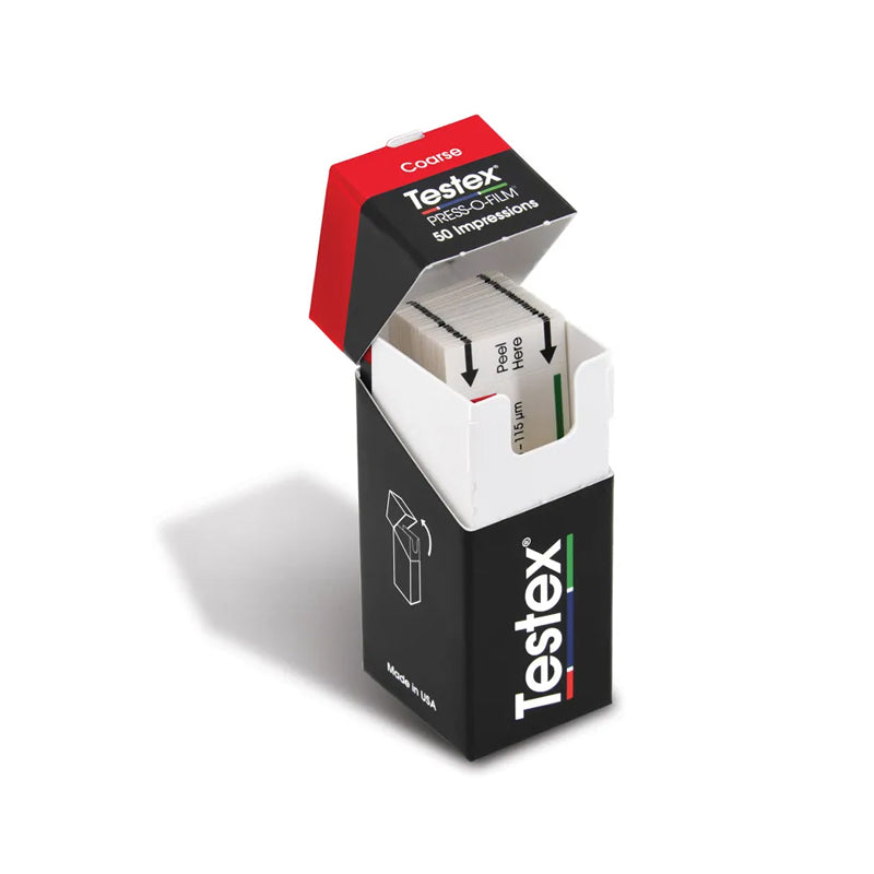 Testex RTC Coarse Replica Tape – 50 pc Surface Profile Accessory