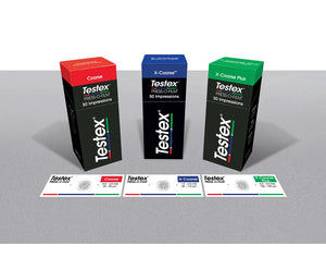 Testex RTC6 Replica Tape Coarse Grade – 6 × 50 pc with Burnishing Tool