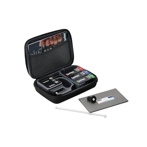 Testex RTKIT Digital Micrometer Kit Certified with replica tape (Set of 3) and Burnishing Tools