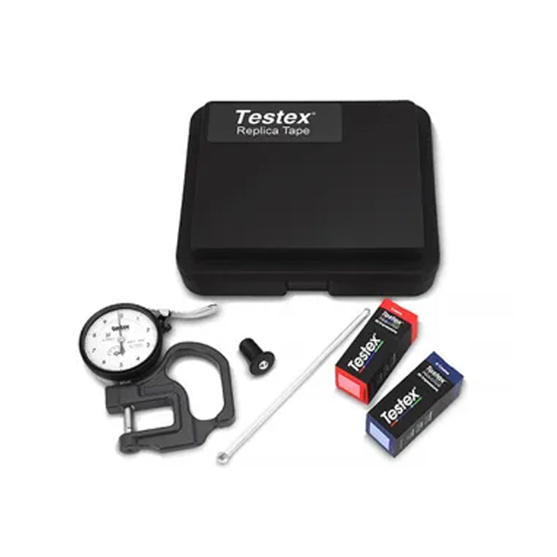 Testex RTKITMICCERT Analog Micrometer Dial Thickness Gage- Certified