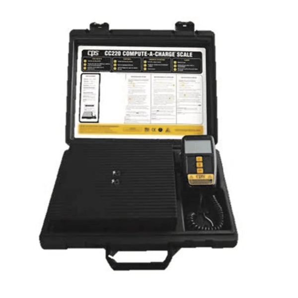 CPS Compute-a-Charge Refrigerant Scale 100kg CC220 - Advanced Tools
