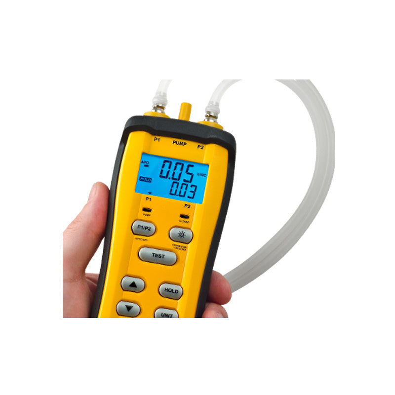 Fieldpiece SDMN5 Dual Port Manometer for Static Air &amp; LPG Pressure