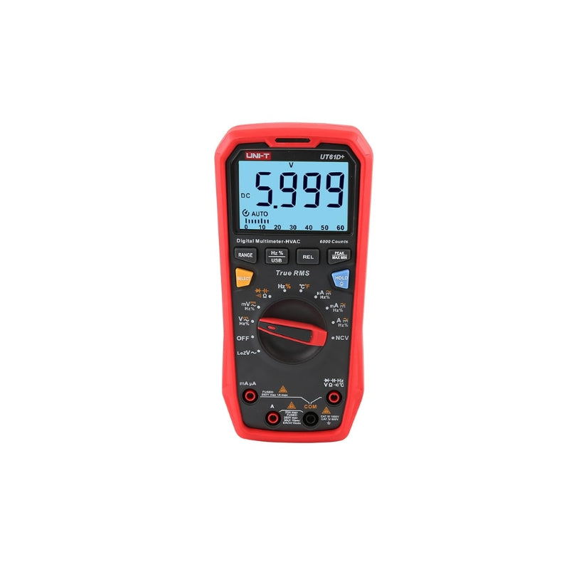 Uni-T UT61D+ 1000V True RMS Digital Multimeter