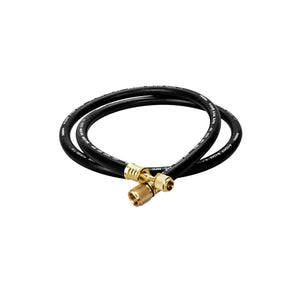 Fieldpiece HV1S Premium Vacuum & Recovery Single Black Conversion Hose 1.5m with 3/8" x 1/4" Fittings
