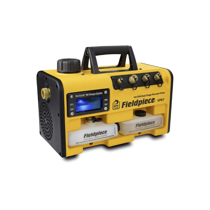 Fieldpiece VPX7INT Vacuum Pump for Air Conditioning &amp; Refrigeration