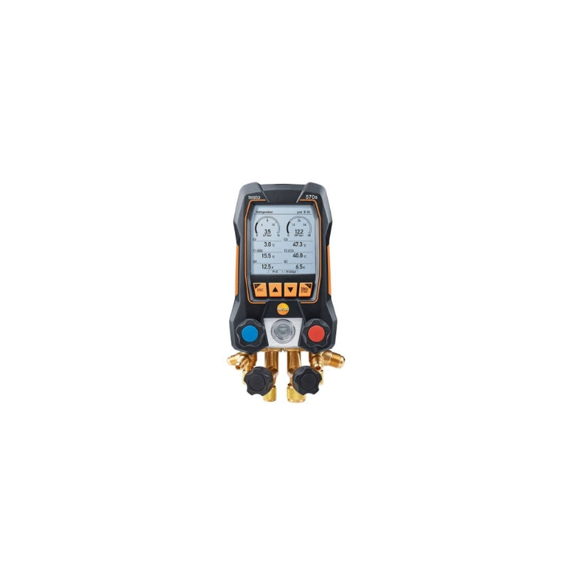 testo 570s Digital manifold with 4-way valve block - Advanced Tools