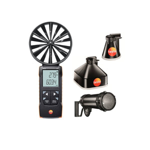 testo 417 Set 2 Digital 100 mm Vane Anemometer