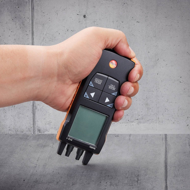 testo 512-1 Digital differential pressure measuring instrument