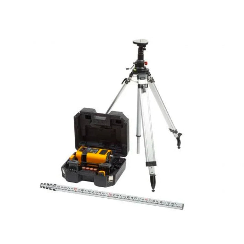 PLS HV2R Manual Slope Red Rotary Laser Level Kit