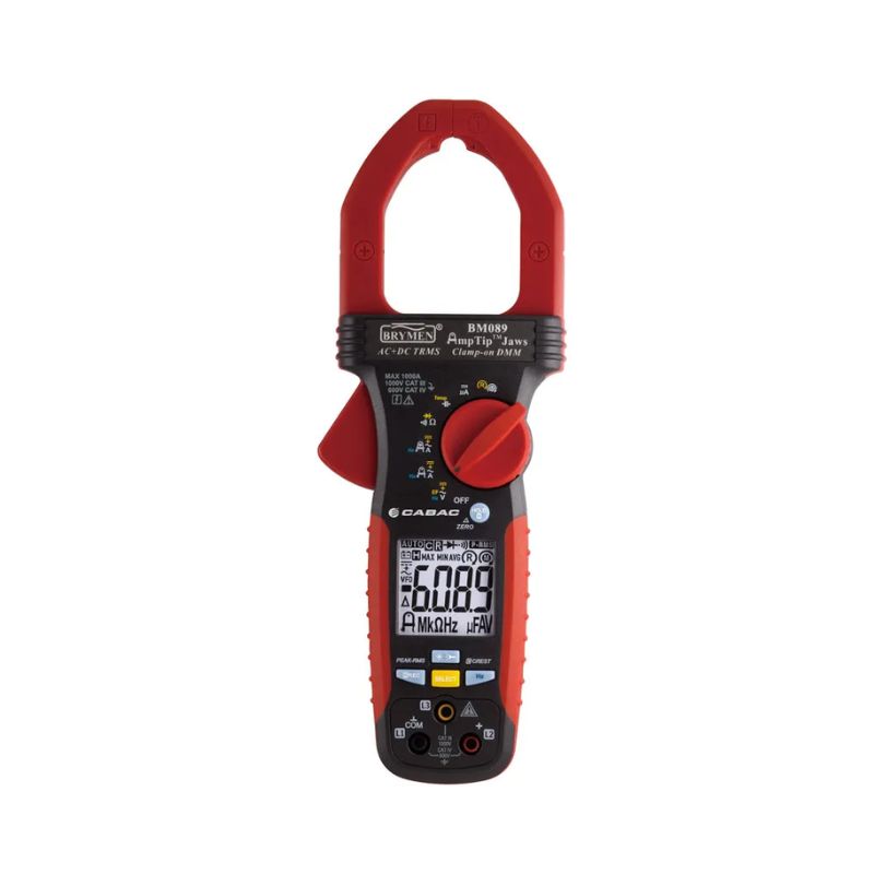 Cabac 1000A AC/DC TRMS CAT IV Clamp Meter