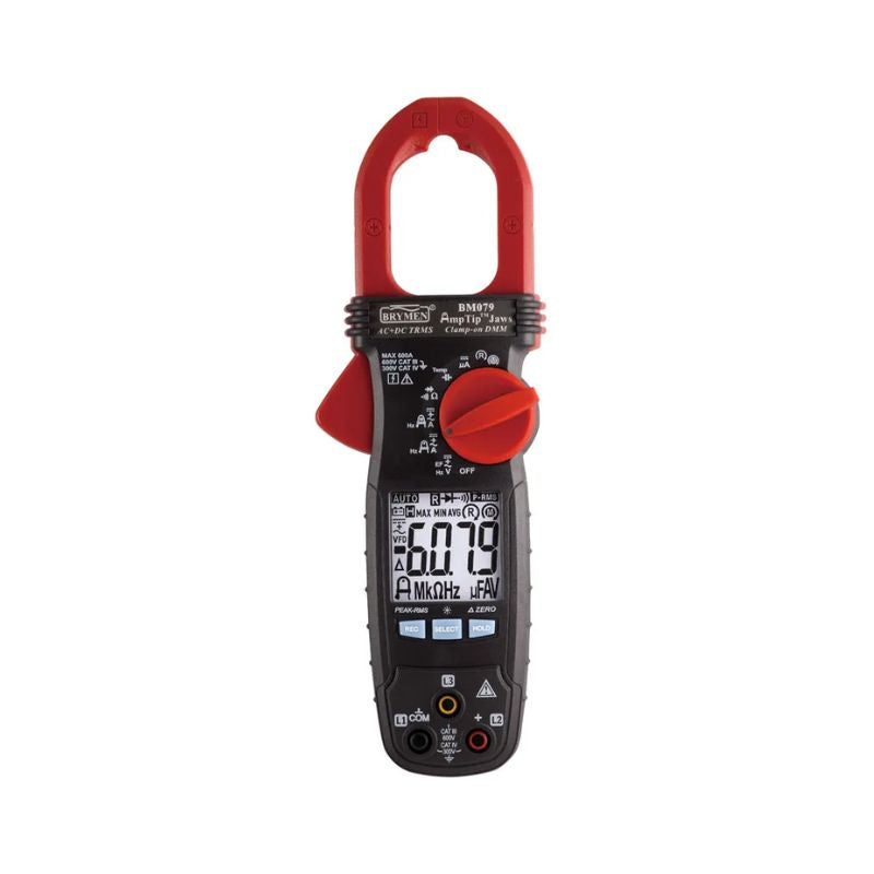 Cabac Brymen 600A AC/DC TRMS Compact Clamp Meter