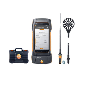 testo 400 air flow kit with hot wire probe