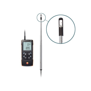 testo 425 Hot Wire Anemometer with Flow Probe