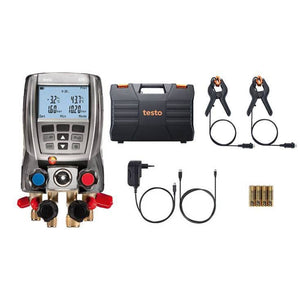 testo 570-2 kit digital refrigeration gauge with data logging