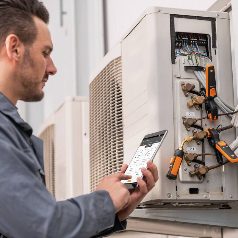 testo Smart Probes AC &amp; refrigeration test kit plus